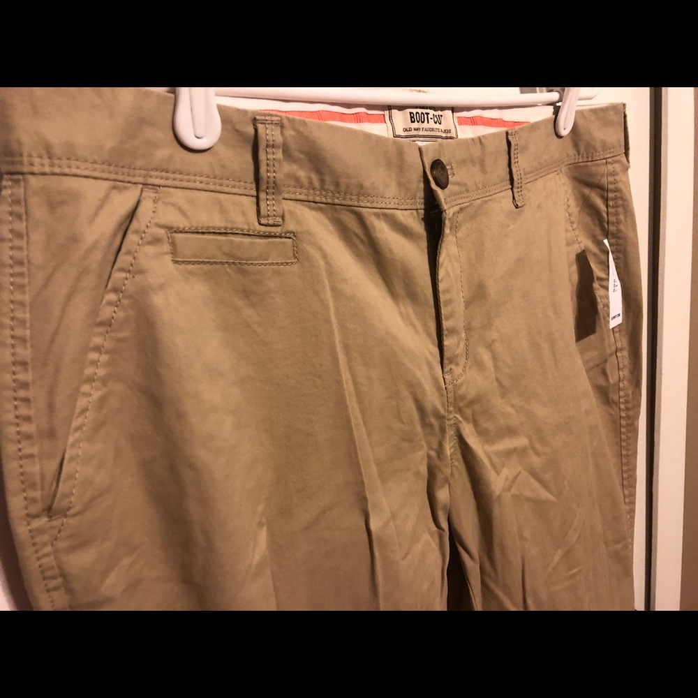 TALL Old Navy khaki pants 12 tall, long length NWT